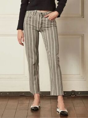 BOYISH by HER Women’s Striped Cropped‎ Tommy Jean | Devil is a Woman | Size 26